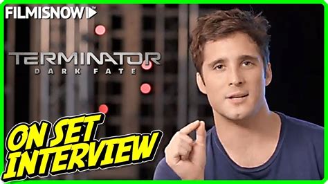 Terminator Dark Fate Diego Boneta Diego Ramos On Set Interview Youtube