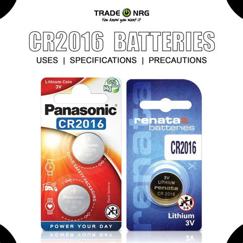 CR2016 Batteries Specification, Uses, And Properties! – TradeNRG UK