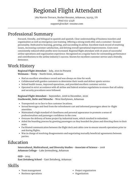 Airline Resume Templates