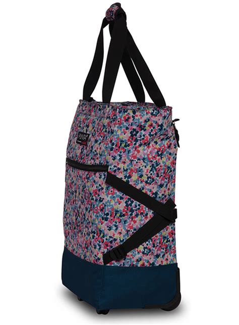 Torba na kółkach na zakupy Punta Wheel Print multi coloured navy