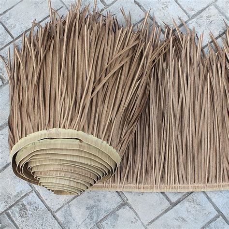 Amazon FENGDIAN Mexican Straw Roof Thatch Artificial Polymer HDPE