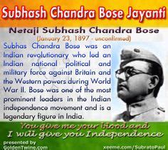 ️ Subhash chandra bose speech on independence day. 3000 Words Essay on ...