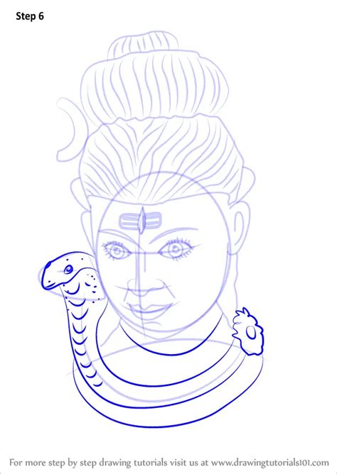 How To Draw Lord Shiva Step By Step Tutorial For Beginners Lord Shiva Drawing Tutorial Easy