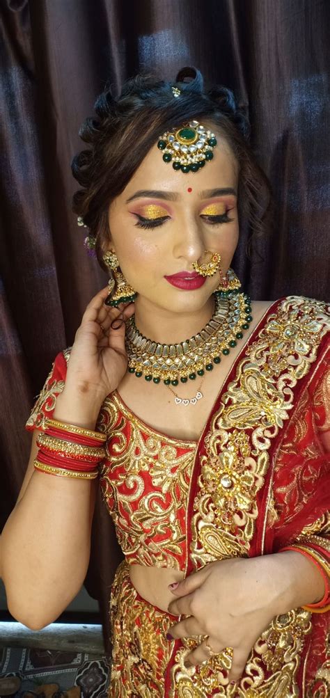 Bridal Makeup Hairstyle by Sandhya's Makeover | Bridestory.com