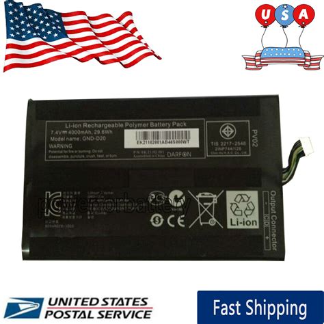 V Wh Gnd D New Replace Battery For Gigabyte S Tablet Pc