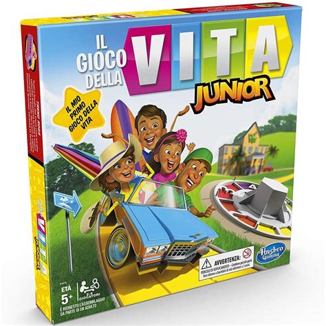 IL GIOCO DELLA VITA JUNIOR GIOCO DI SOCIETÀ HASBRO E6678 ITA