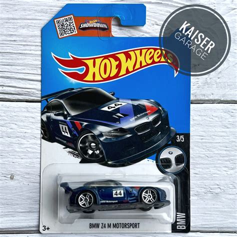 Hot Wheels Bmw Z4 M Motorsport Shopee Malaysia