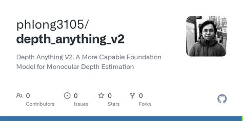 Github Phlong Depth Anything V Depth Anything V A More