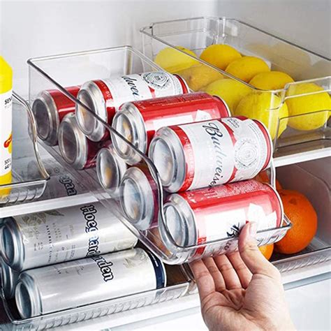 Organizador Multiuso Porta Latas Geladeira Cozinha Acr Lico Mercadolivre