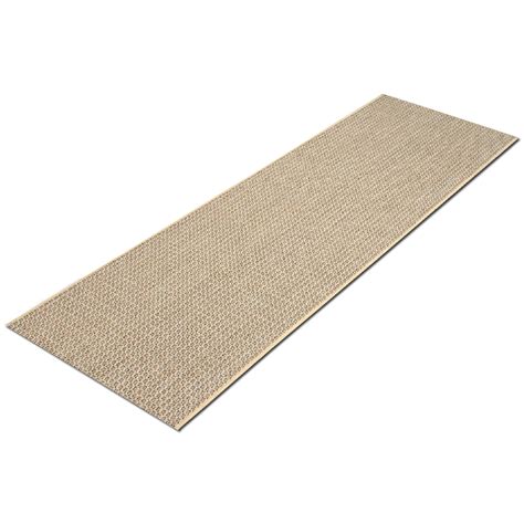 Tapete Passadeira Sisal Corredor Bege Clean 1 80x0 66 PS 12 Antiderrap