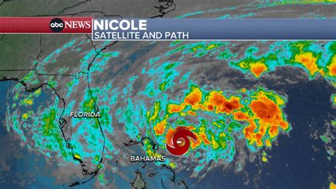 Hurricane Nicole Live Updates Latest Path As Storm Nears Florida