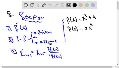 SOLVED Approximate The Zero S Of The Function Use Newton S Method And