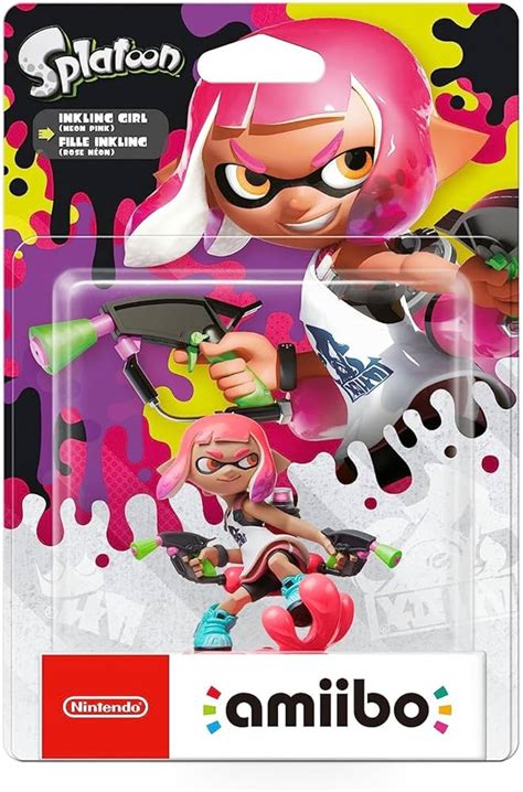 Nintendo Amiibo Splatoon Series Inkling Girl Neon Pink Eu