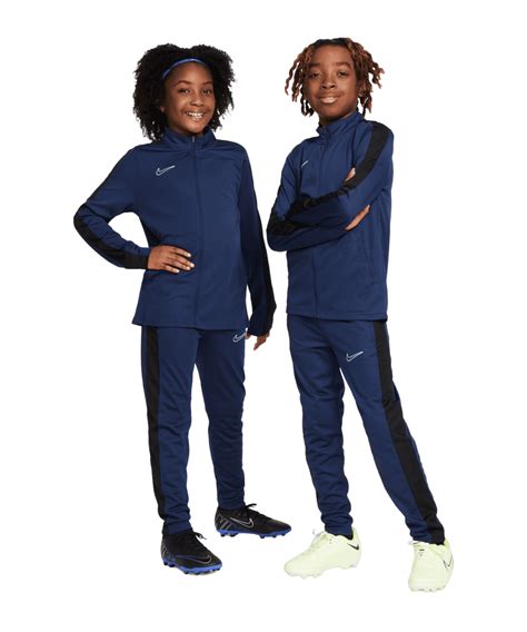 Nike Academy 23 Trainingsanzug Kids Blau F410 Teamsport Anzüge