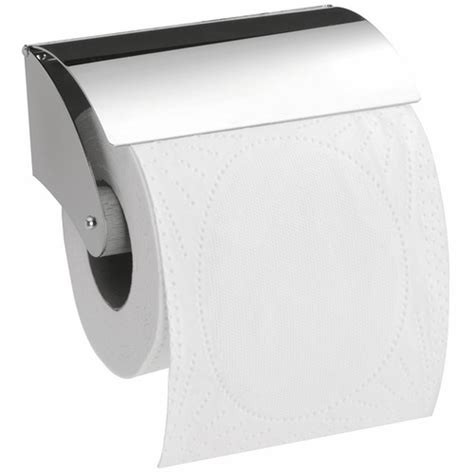 Porte rouleaux papier WC chromé Bricozor