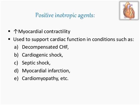 Inotropes And Their Choice