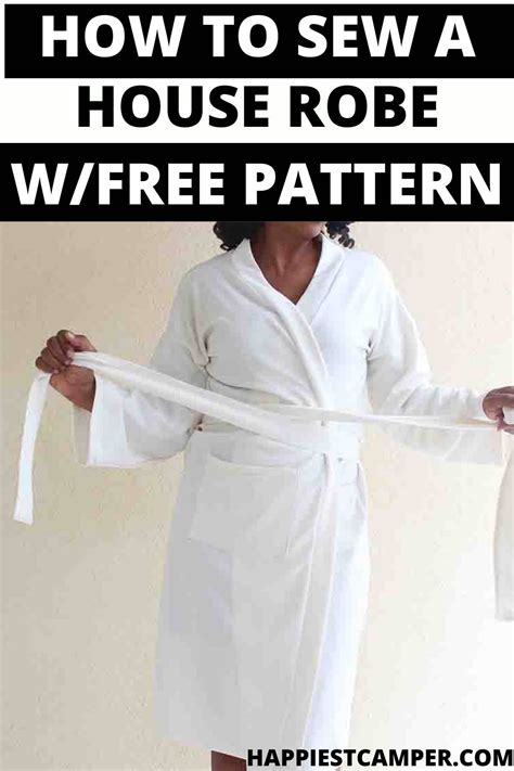 How To Sew A Robe With Free Pattern