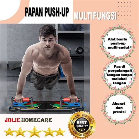 Jual Papan Push Up Multifungsi Push Up Stand Bar Alat Bantu Push Up