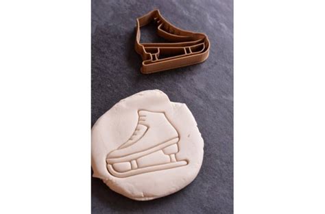 Ice Skating Cookie Cutter Hockey Cookie Cutter Cookies For Etsy