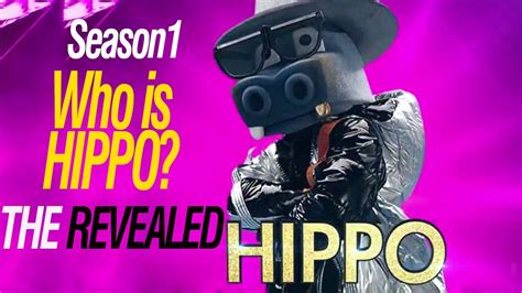 The Masked Singer Season 1 Hippo Reveal Youtube