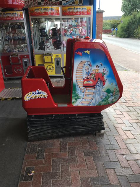 Amutec Red Kiddie Coaster Kiddie Ride At Sandancer Amusements Talacre