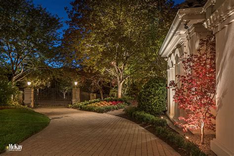 Driveway Lighting Omaha Mckay Landscape Lighting