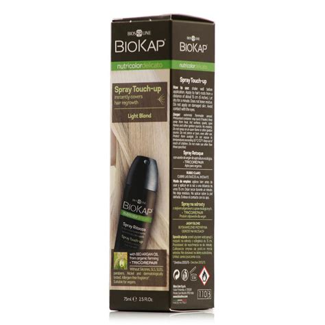 Biosline Biokap Nutricolor Spray Touch Up Light Blond Ml Skroutz Gr