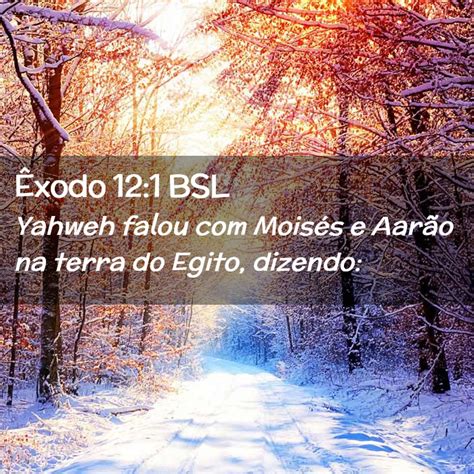 Xodo Bsl Yahweh Falou Mois S E Aar O Na Terra Do