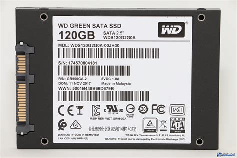 REVIEW WESTERN DIGITAL WD GREEN SSD 120GB