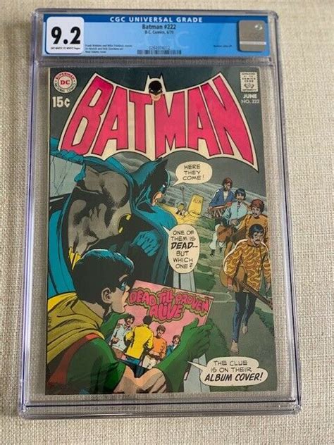 Comicsvalue On Twitter Archived Batman Cgc