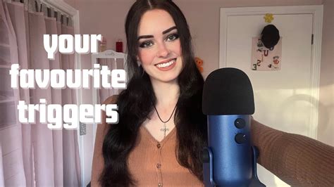 Asmr Doing My Subscribers Favourite Triggers K Special Youtube