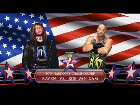 Raven Vs Rvd Ecw Hardcore Championship Match Backlash Wwe K