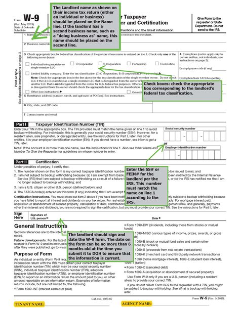 How Do I Fill Out The Colorado W 9 Form