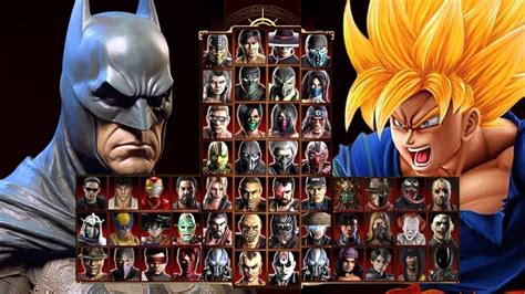 Mortal Kombat 9 BATMAN SUPER SAIYAJIN GOKU MOD Expert Tag Ladder