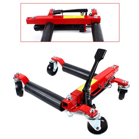 New Hydraulic Positioning Car Wheel Dolly Grelly Usa