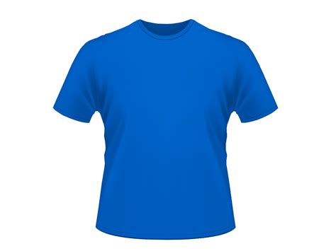 Kaos Biru Polos - ClipArt Best