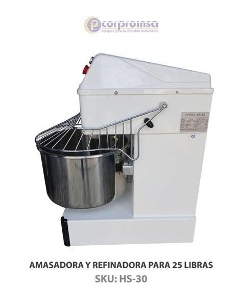 Amasadora Refinadora Libras Corproinsa