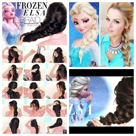 Wonderful Diy Disney Frozen Elsas Hairstyle