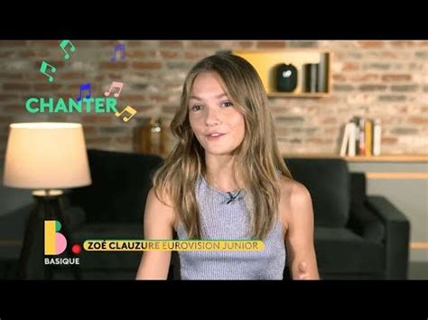 Zoé Clauzure va représenter la France à L Eurovision Junior 2023 zoe