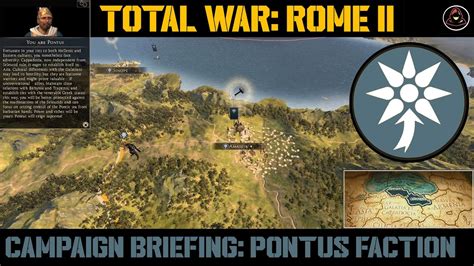 Campaign Briefing Total War Rome Ii Pontus Faction Youtube