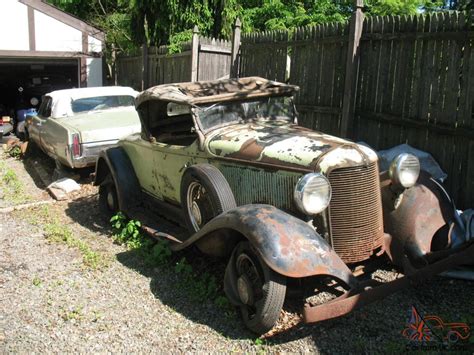 1932 DESOTO SC RUMBLE SEAT ROADSTER RARE