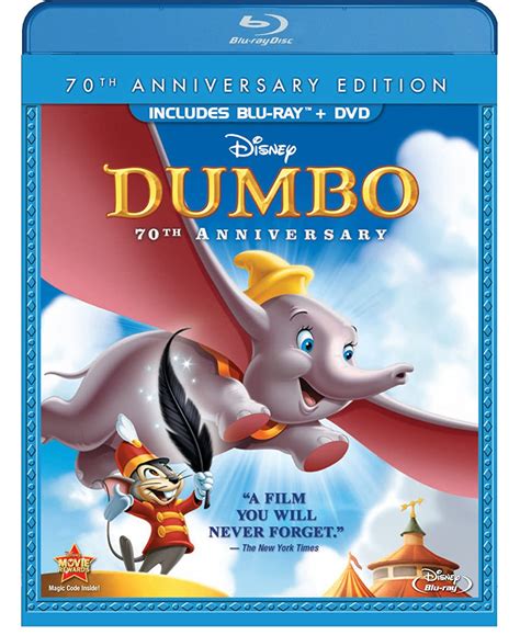 Review Walt Disneys Dumbo Gets 70th Anniversary Blu Ray Edition