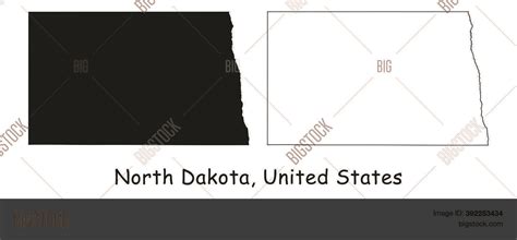 North Dakota Nd State Vector And Photo Free Trial Bigstock