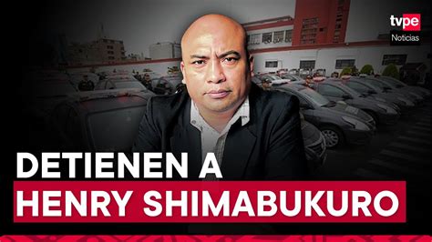 Henry Shimabukuro Autoridades Detienen A Investigado Por Aportes A