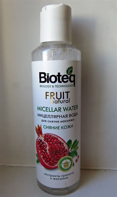 Мицеллярная вода Bioteq Сияние кожи | отзывы