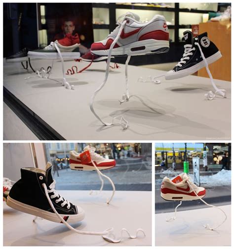 Visual Merchandising Barcelona Visual Merchandising Sneaker Displays