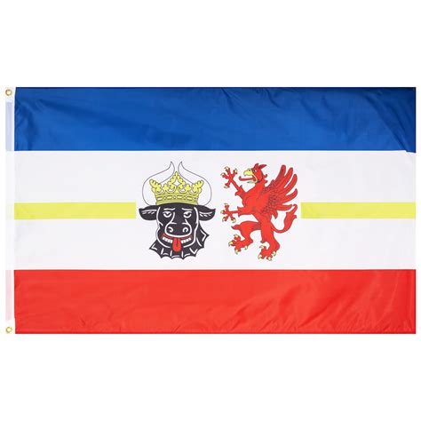 Mecklenburg Vorpommern MUWO Deutschland Flagge 90x150cm SportSpar