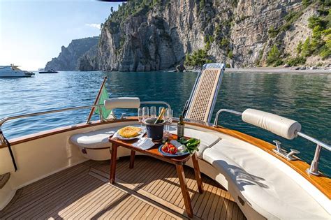 Croisière en bateau privé Positano côte amalfitaine et Capri 2022