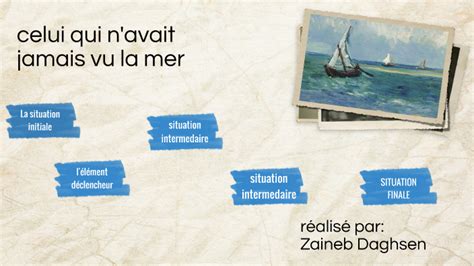 Celui Qui N Avait Jamais Vu La Mer By Nour Jaaouane On Prezi