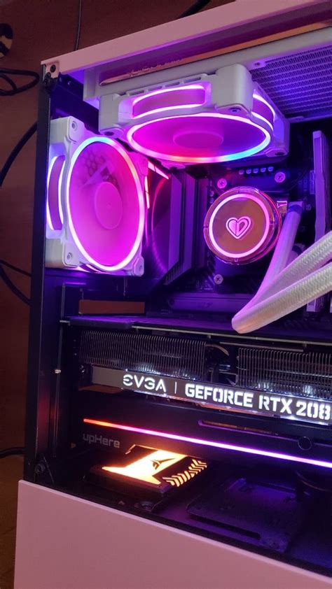 Pink Flow - pink theme gaming PC build, - Micro Center Build